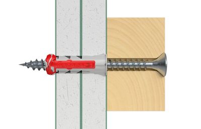 Chevilles tous matériaux DuoPower 6 x 30 mm par 1000 FISCHER