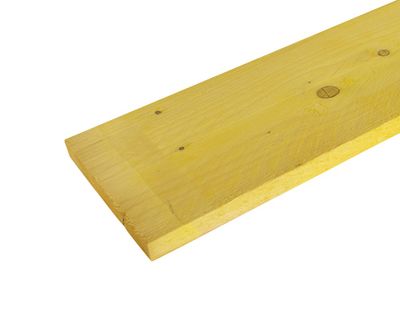 Planche en sapin brut traitée classe 2 - 27 x 200 x 2500 mm - HENRY TIMBER