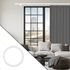 Anneaux en métal diam 42 Finition Blanc brillant par 10 - MOBOIS