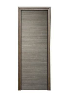 Bloc-porte fin de chantier postformé H.204 x 73 cm décor mélaminé ORME poussant gauche - SMIS