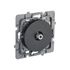 Prise TV type F noir Casual Evo - DEBFLEX