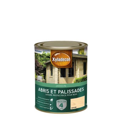 Lasure protectrice pour bois extérieur abris et palissades mat incolore 1 L - XYLADECOR