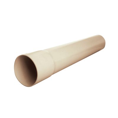 Tube de descente Ø80 sable longueur 2m - FITT