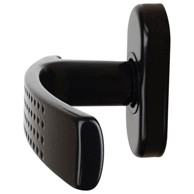 Poignées sur rosace avec rosace à cylindre Ibiza noir mat ALPERTEC