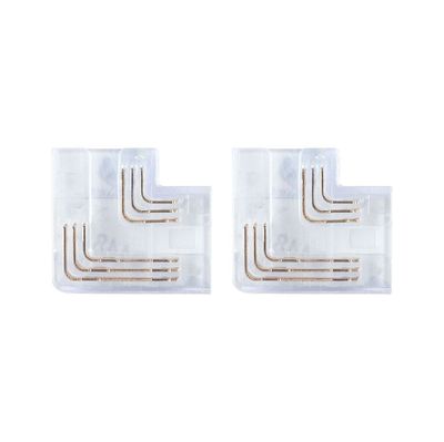 Connecteurs en angle pour ruban LED COB 24V RGBW par 2 - MaxLED PAULMANN