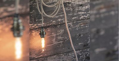 Douille électrique E14 métal noir chromé - TIBELEC