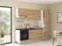 Cuisine complète L.240 cm effet chêne Serenity - MARINELLI CUCINE
