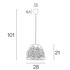 Suspension E27 15W Ø28 cm corde tressée - Tulum COREP