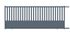 Portail coulissant aluminium CHAMBERY l.4,00 x H.1,55 m motorisé gris JARDIMAT