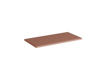 Tablette décorative pour meuble de cuisine Lotus Terracotta mat 60 x 30 cm OFITRES
