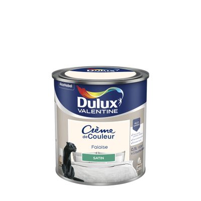 Peinture Crème de Couleur Falaise satin 0,5 L - DULUX VALENTINE