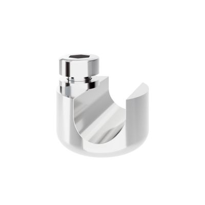 Support inox - Pour verre acrylique - SOGEM
