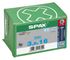Vis inox tête fraisée T-star 3,5 x 16 mm par 200 SPAX