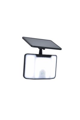 Projecteur extérieur LED solaire + détecteur de mouvements Kombo anthracite IP54 500 lumens lumière du jour - COREP