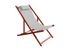 Chaise de jardin pliante LENA chilienne aluminium terra chiné blanc, Livraison à domicile incluse - PROLOISIRS