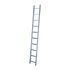 Echelle simple 10 échelons 2,80 m HobbyStep aluminium - HAILO