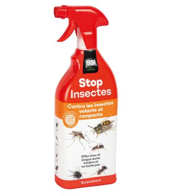 Stop insectes volants et rampants prêt à l'emploi 800 ml - BSI