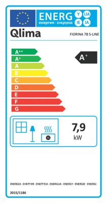Poêle à granulés 7,92 kW Fiorina QLIMA