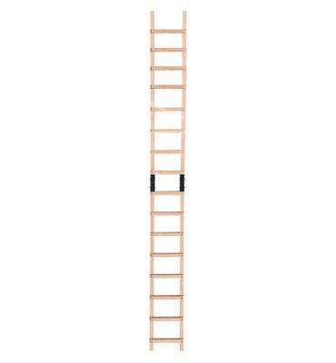 Echelle plate de toit en bois Safety Roof 2 x 2 m HAILO