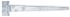 Penture anglaise 400 mm zinguée ALBERTS