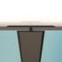 Profilé de jonction en aluminium pour panneau mural noir mat 25 x 5 x 2100 mm AURLANE