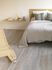 Sol vinyle effet bois mérisier blanc CERUSE ép 2 mm 15,2 x 91,4 cm compatible pièce humide paquet de 2,20 m² GERFLOR