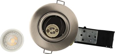 Spot LED GU10 nickel BBC RGBW smart