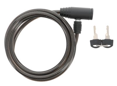 Câble antivol acier à code 1,80 m diamètre 8 mm RONDY