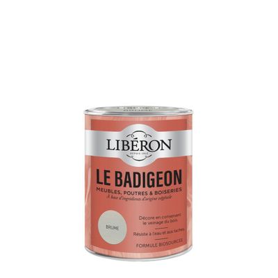 Badigeon meubles, poutres et boiseries Libéron Brume 250 mL - LIBERON