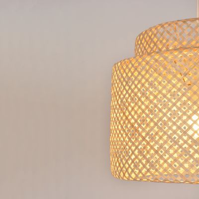 Suspension bambou E27 Ø38 cm MAKASSAR - COREP