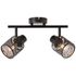 Réglette noir E14 2X40W BANO BRILLIANT