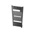 Sèche-serviettes soufflant à inertie fluide connecté ACTIBAIN 1750W gris - NOIROT