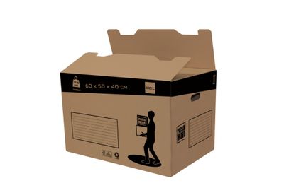 Carton recyclable à fond automatique 120 L EQUIPSTORE