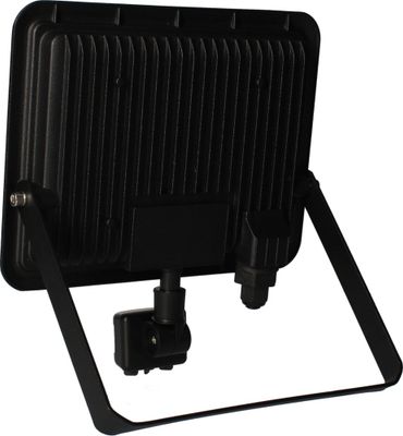 Projecteur extérieur LED détecteur de mouvements Kreon noir IP44  5000 lumens blanc neutre - ARLUX