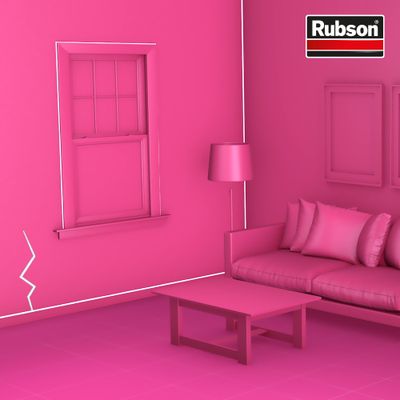 Mastic universel Perfect Home multi application blanc prêt à l'emploi 280 ml RUBSON