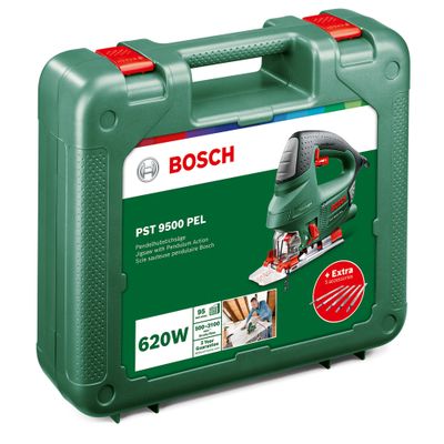 Scie sauteuse compacte 620 W avec 5 lames PST 9500 PEL BOSCH