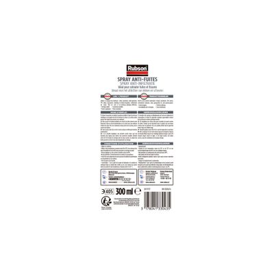 Spray d'étanchéité Waterproof gris 300 ml RUBSON