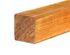 Poteau carré pin bords arrondis traité classe 4 brun - 70 x 70 x 2400 mm - HENRY TIMBER