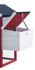 Poulailler standard bicorps couvert avec toit bitumé 2 pentes rouge et blanc 0,94 m² , Livraison à domicile incluse - HABRITA