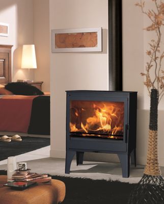 Poêle à bois sur pied 7,4 kW TOPAZE 7 étoiles flammes vertes - PANADERO