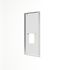 Porte de douche pivotante 80x195 cm profilé chrome verre transparent 6 mm Serenity - OCEA