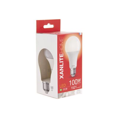 Ampoule LED SMD E27 opaque 11W = 1521 lumens blanc neutre - XANLITE
