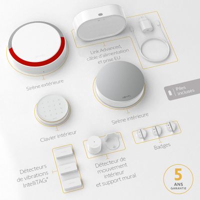 Alarme connectée Home Alarm Advanced Plus - SOMFY