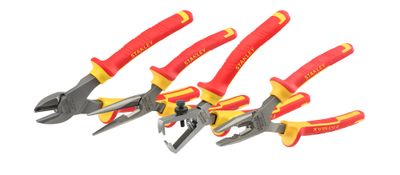 Coffret 4 pinces Maxsteel isolées 1000 V STANLEY