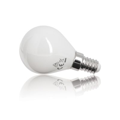 Ampoule LED E14 opaque à filament 4W = 250 lumens blanc neutre - XANLITE