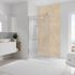 Panneau mural de douche 125x255 cm travertin DécoDesign Décor - SCHULTE