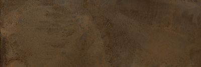 Faïence murale effet ciment CRETE cuivre 25 x 75 cm paquet 1,50 m² HERBERIA