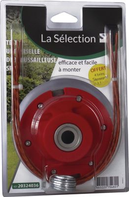 Tête de débroussailleuse en aluminium 4 fils TECHNI-POWER