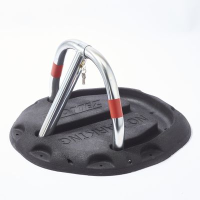 Barrière de parking 3 pieds en caoutchouc recyclé MOTTEZ