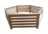 Habillage en bois hexagonal pour spas et piscines gonflables 209 x 209 x 71 cm 4,12 m², Livraison à domicile incluse - HABRITA